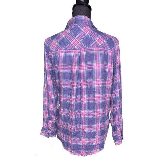 Rails Plaid Button Front Shirt - Picture 5 of 7